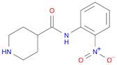 4-Piperidinecarboxamide,N-(2-nitrophenyl)-