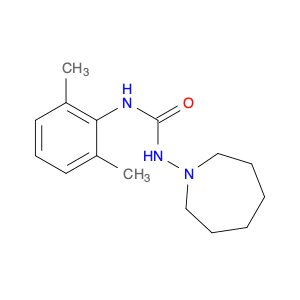 Urea, N-(2,6-dimethylphenyl)-N'-(hexahydro-1H-azepin-1-yl)-