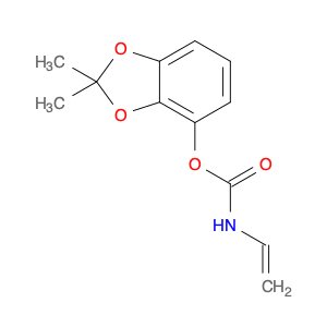 Carbamic acid, ethenyl-, 2,2-dimethyl-1,3-benzodioxol-4-yl ester