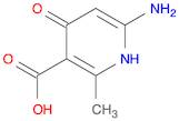 3-Pyridinecarboxylic acid, 6-amino-1,4-dihydro-2-methyl-4-oxo-