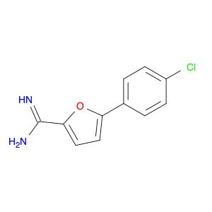 2-Furancarboximidamide, 5-(4-chlorophenyl)-