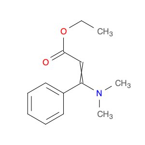 2-Propenoic acid, 3-(dimethylamino)-3-phenyl-, ethyl ester