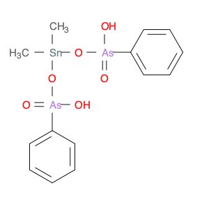 Stannane, bis[(hydroxyphenylarsinyl)oxy]dimethyl-