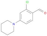 2-CHLORO-4-PIPERIDIN-1-YL-BENZALDEHYDE