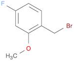 4-FLUORO-2-METHOXYBENZYL BROMIDE