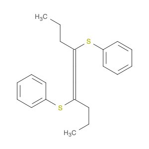 Benzene, 1,1'-[(1,4-dipropyl-1,2,3-butatriene-1,4-diyl)bis(thio)]bis-
