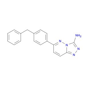 1,2,4-Triazolo[4,3-b]pyridazin-3-amine, 6-[4-(phenylmethyl)phenyl]-