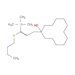 Cyclododecanol, 1-[3-(butylthio)-3-(trimethylsilyl)-2-propenyl]-