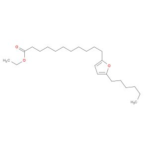 2-Furanundecanoic acid, 5-hexyl-, ethyl ester