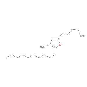 Furan, 2-(9-iodononyl)-3-methyl-5-pentyl-