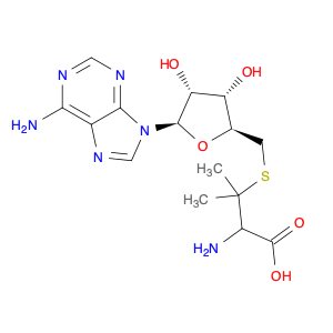 Adenosine, 5'-S-(2-amino-2-carboxy-1,1-dimethylethyl)-5'-thio-