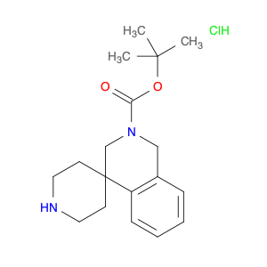 SPIRO[ISOQUINOLINE-4(4H),4'-PIPERIDINE]-2(3H)-CARBOXYLIC ACID 1,1-DIMETHYLETHYL ESTER MONOHYDROC...