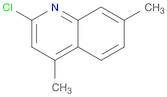 Quinoline,2-chloro-4,7-dimethyl-