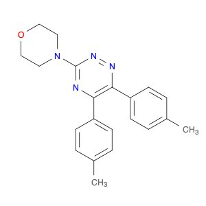 1,2,4-Triazine, 5,6-bis(4-methylphenyl)-3-(4-morpholinyl)-