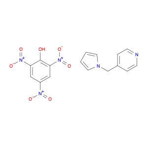 Pyridine, 4-(1H-pyrrol-1-ylmethyl)-, compd. with 2,4,6-trinitrophenol(1:1)