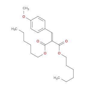 Propanedioic acid, [(4-methoxyphenyl)methylene]-, dihexyl ester