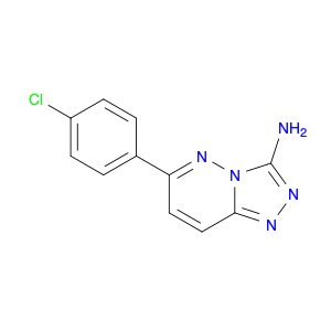 1,2,4-Triazolo[4,3-b]pyridazin-3-amine, 6-(4-chlorophenyl)-