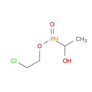 Phosphinic acid, (1-hydroxyethyl)-, 2-chloroethyl ester