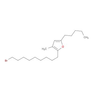Furan, 2-(9-bromononyl)-3-methyl-5-pentyl-