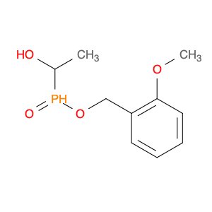 Phosphinic acid, (1-hydroxyethyl)-, (2-methoxyphenyl)methyl ester