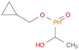 Phosphinic acid, (1-hydroxyethyl)-, cyclopropylmethyl ester