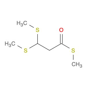 Propanethioic acid, 3,3-bis(methylthio)-, S-methyl ester