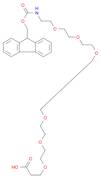 Fmoc-21-amino-4,7,10,13,16,19-hexaoxaheneicosanoic acid