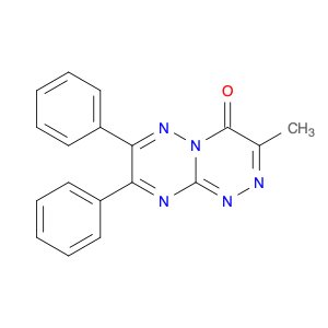 4H-[1,2,4]Triazino[4,3-b][1,2,4]triazin-4-one, 3-methyl-7,8-diphenyl-