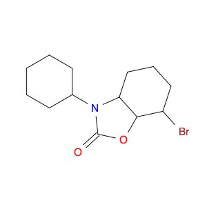 2(3H)-Benzoxazolone, 7-bromo-3-cyclohexylhexahydro-