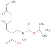 3-((tert-Butoxycarbonyl)(methyl)amino)-2-(4-methoxybenzyl)propanoic acid