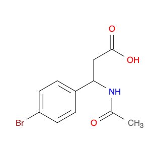 3-Acetamido-3-(4-bromophenyl)propanoic acid