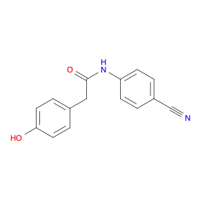 N-(4-Cyanophenyl)-2-(4-hydroxyphenyl)acetamide