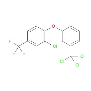 Benzene, 2-chloro-1-[3-(trichloromethyl)phenoxy]-4-(trifluoromethyl)-