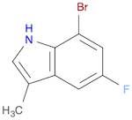 7-Bromo-5-fluoro-3-methyl-1H-indole