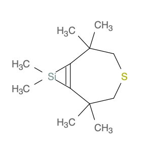 4-Thia-8-silabicyclo[5.1.0]oct-1(7)-ene, 2,2,6,6,8,8-hexamethyl-