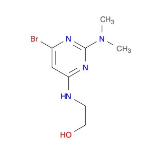 2-((6-Bromo-2-(dimethylamino)pyrimidin-4-yl)amino)ethanol