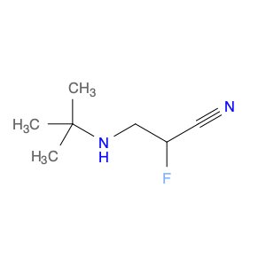 Propanenitrile, 3-[(1,1-dimethylethyl)amino]-2-fluoro-