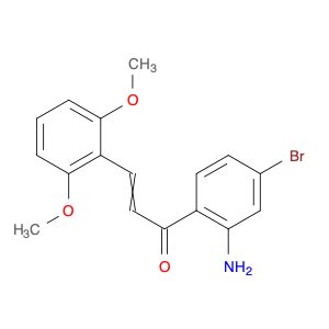 2-Propen-1-one, 1-(2-amino-4-bromophenyl)-3-(2,6-dimethoxyphenyl)-