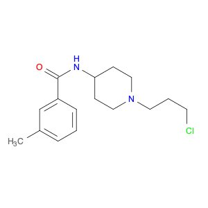 Benzamide, N-[1-(3-chloropropyl)-4-piperidinyl]-3-methyl-