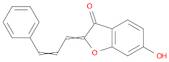 3(2H)-Benzofuranone, 6-hydroxy-2-(3-phenyl-2-propenylidene)-