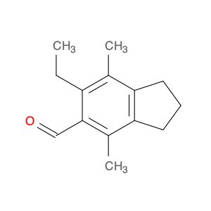1H-Indene-5-carboxaldehyde, 6-ethyl-2,3-dihydro-4,7-dimethyl-