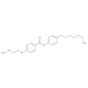 Benzoic acid, 4-(2-methoxyethoxy)-, 4-heptylphenyl ester