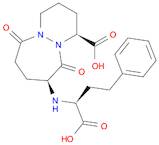 (5S,8S)-5-[[(1S)-1-CARBOXY-3-PHENYL-PROPYL]AMINO]-2,6-DIOXO-1,7-DIAZABICYCLO[5.4.0] UNDECANE-8-C...