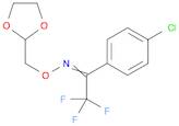 (E)-1-(4-Chlorophenyl)-2,2,2-trifluoroethanone O-((1,3-dioxolan-2-yl)methyl) oxime