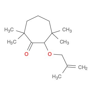 Cycloheptanone, 2,2,6,6-tetramethyl-7-[(2-methyl-2-propenyl)oxy]-
