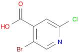 5-Bromo-2-chloroisonicotinic acid