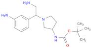 tert-Butyl (1-(2-amino-1-(3-aminophenyl)ethyl)pyrrolidin-3-yl)carbamate