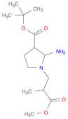 1-Pyrrolidinepropanoicacid, 3-[[(1,1-dimethylethoxy)carbonyl]amino]-a-methyl-, methyl ester