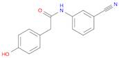 N-(3-Cyanophenyl)-2-(4-hydroxyphenyl)acetamide