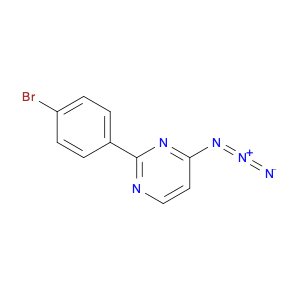 Pyrimidine, 4-azido-2-(4-bromophenyl)-